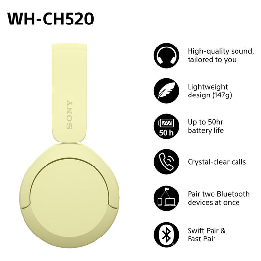 Sony WH.CH520Y gelb