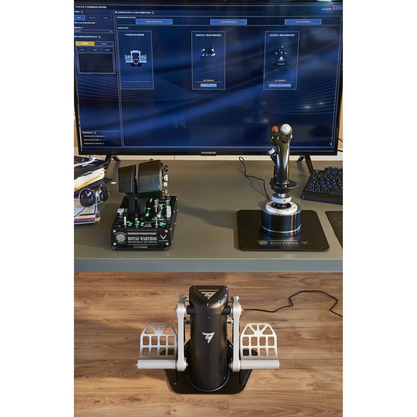 Thrustmaster AddOn TPR (Ruderpedale) (PC)