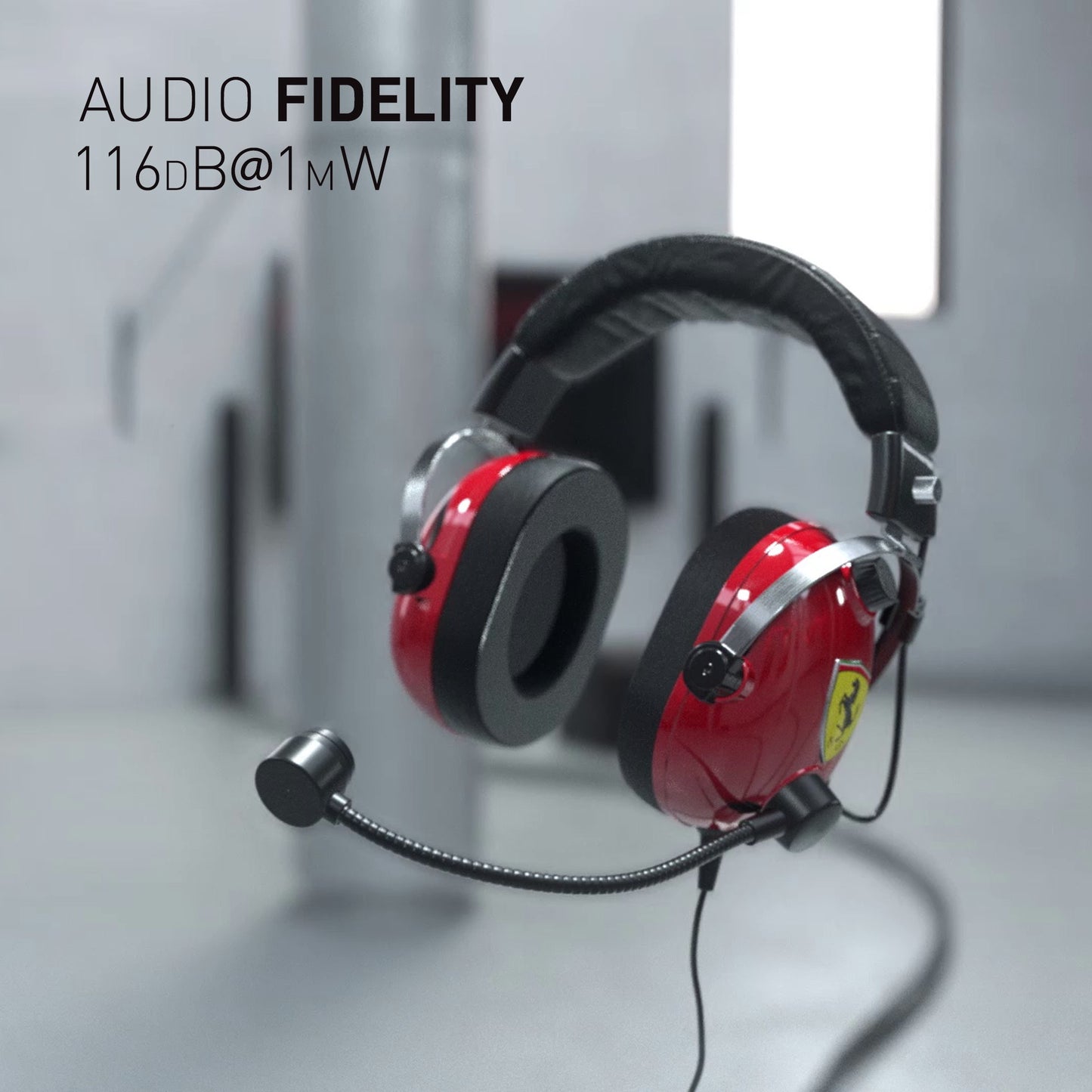 Thrustmaster Gaming Headset T-Racing "Scud.Ferrari DTS" (KON/PC)