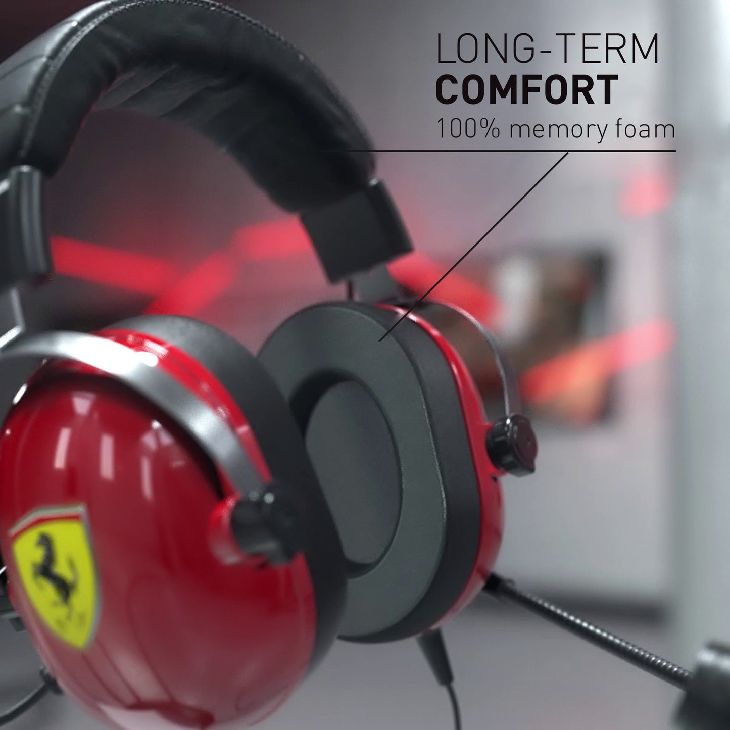 Thrustmaster Gaming Headset T-Racing "Scud.Ferrari DTS" (KON/PC)