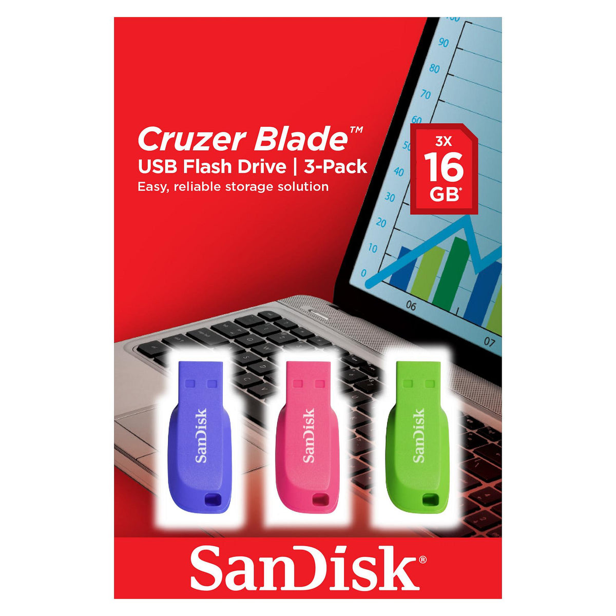 STICK Sandisk CRUZER BLADE USB