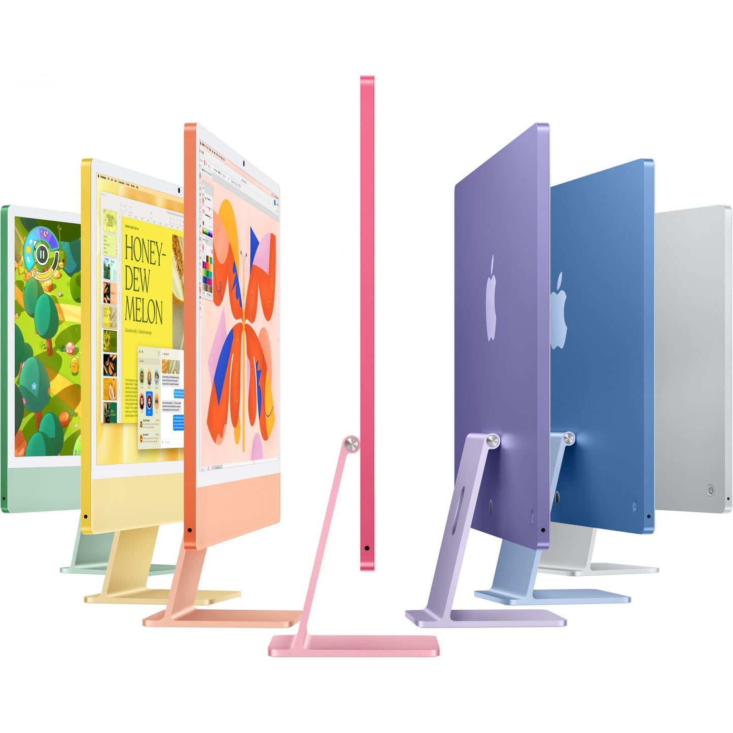 iMac Z1EP 59.62cm 23.5Zoll Standardglas M4 10C CPU/10C GPU/16C N.E. 16GB 512GB SSD Gbit Eth MM NumKey TID DE Blau
