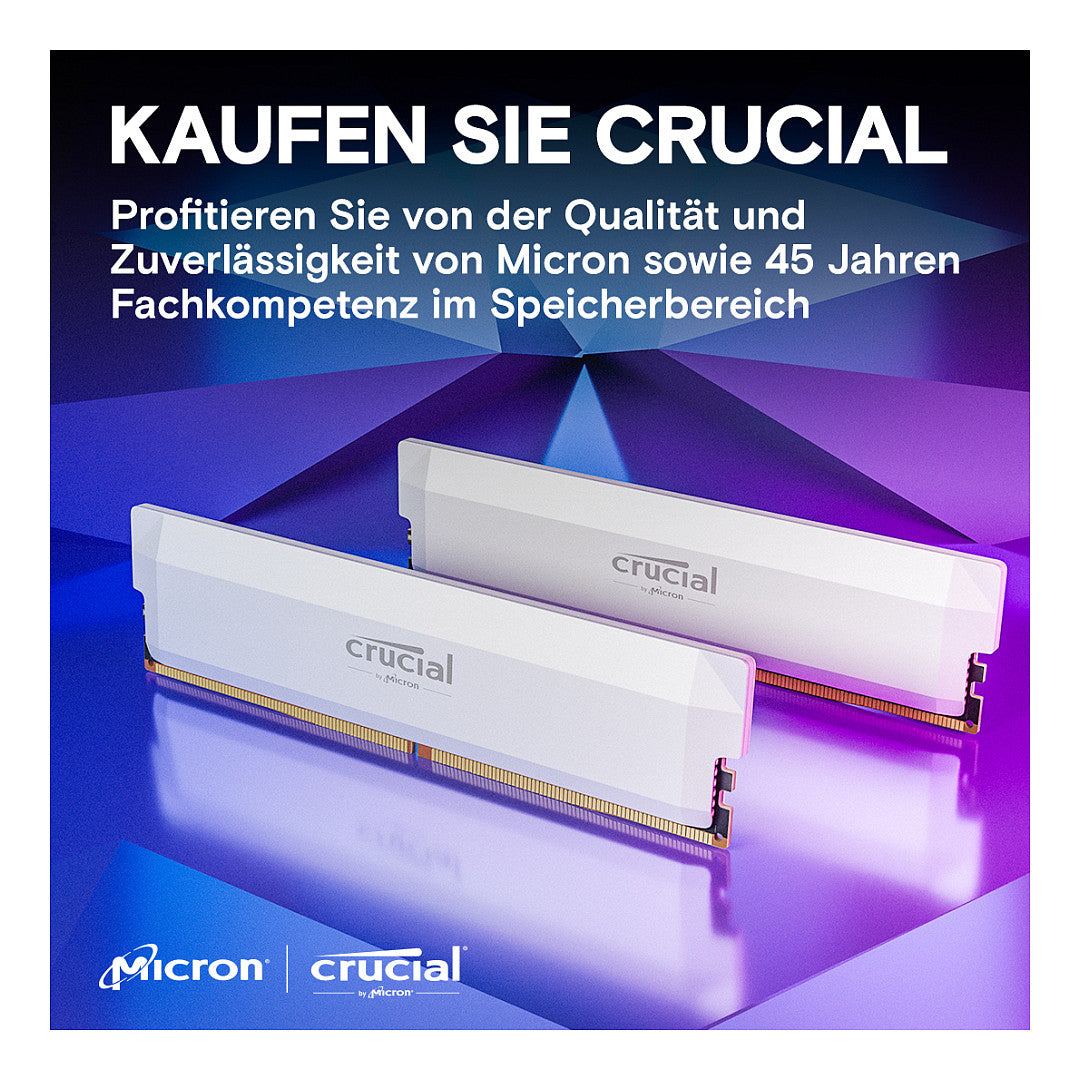 Crucial 32GB PC 6000 KIT (2x16GB) Pro Overclocking