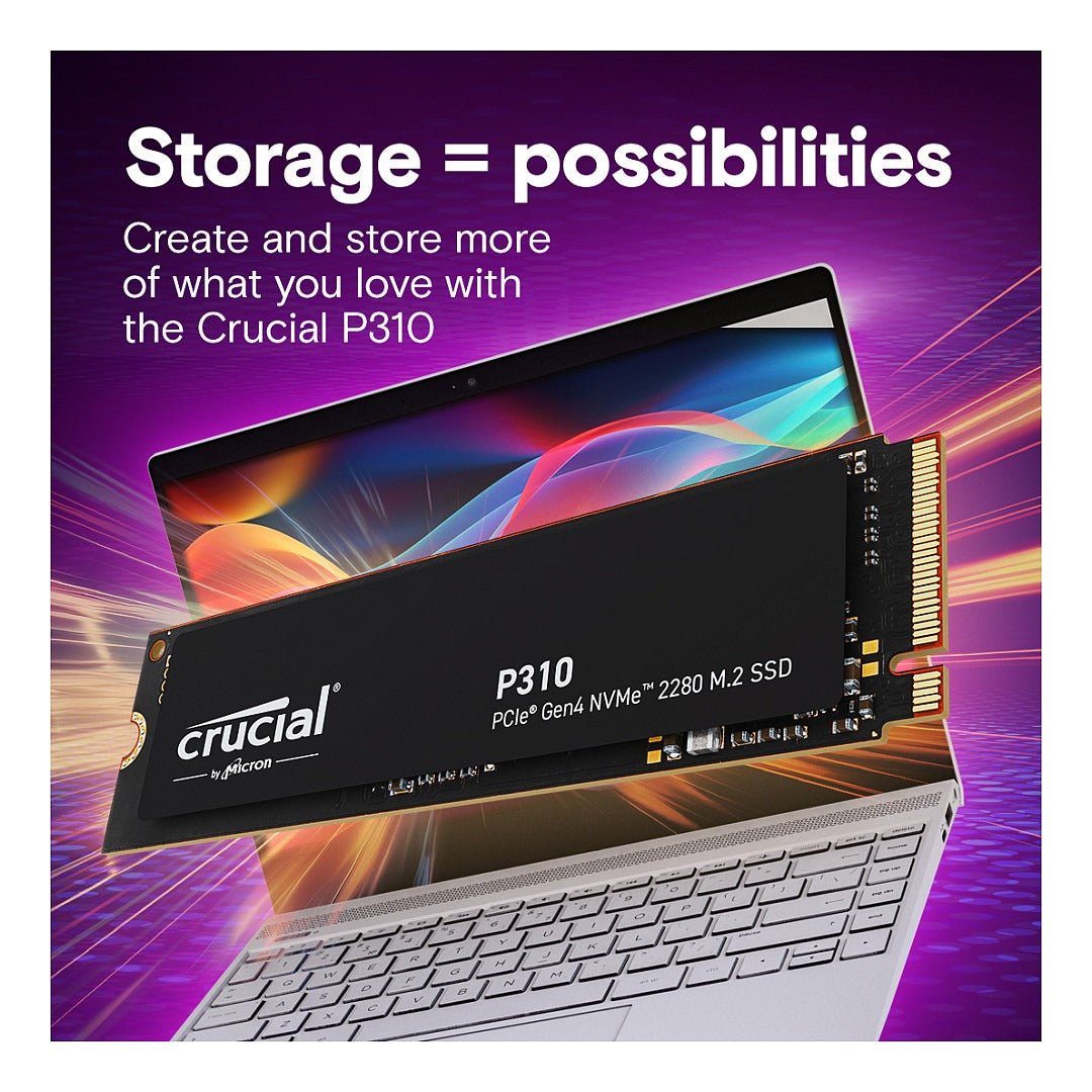 Crucial P310 Gen4 2280 4TB NVMe PCIe M.2 SSD