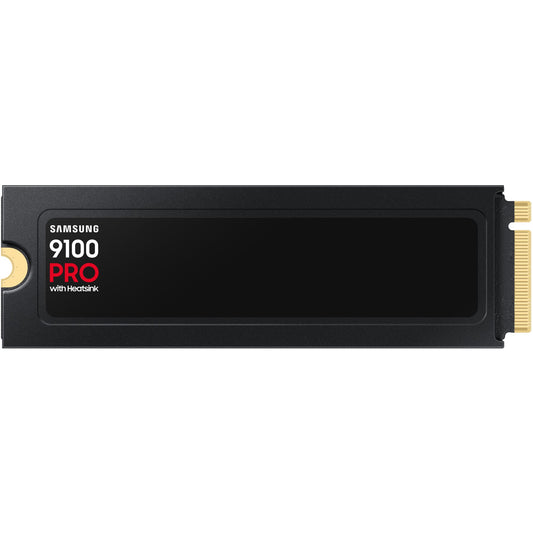 M.2. SAMSUNG 9100 PRO Heatsink NVMe 1TB PCIe 5.0 14.700 MB/s Lesen 13.300 MB/s Schreiben Interne SSD fr PC-Gaming