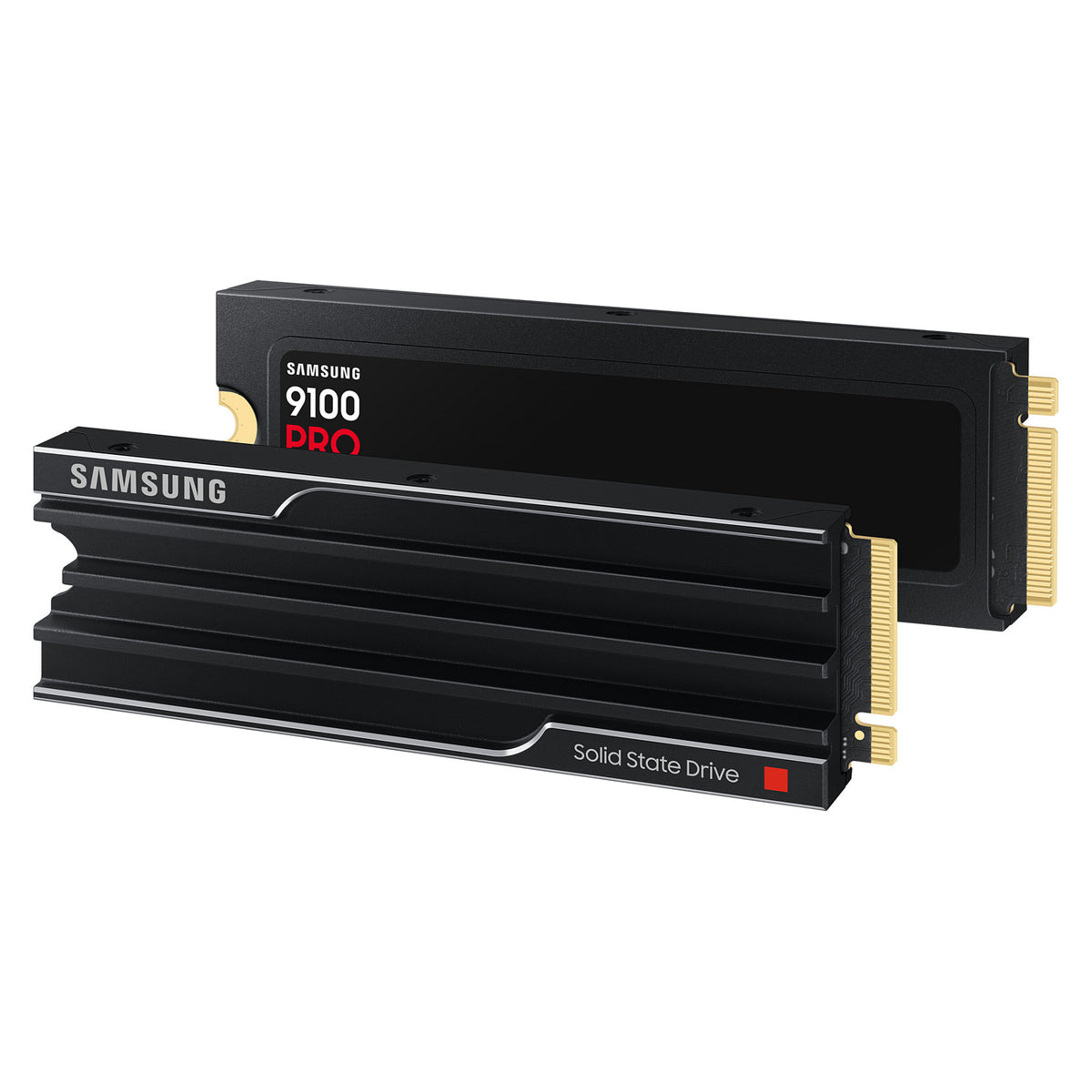 M.2. SAMSUNG 9100 PRO Heatsink NVMe 1TB PCIe 5.0 14.700 MB/s Lesen 13.300 MB/s Schreiben Interne SSD fr PC-Gaming