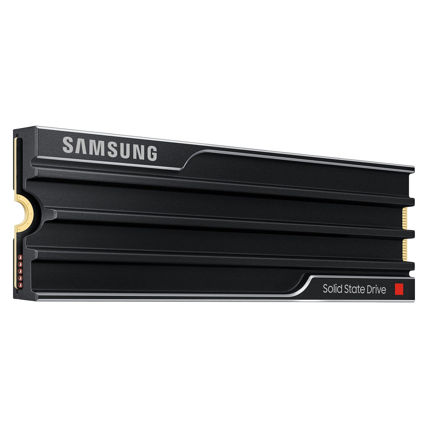 M.2. SAMSUNG 9100 PRO Heatsink NVMe 4TB PCIe 5.0 14.800 MB/s Lesen 13.400 MB/s Schreiben Interne SSD fr PC-Gaming