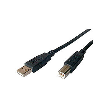 Kabel USB 2.0 A-B 5.0m schwarz