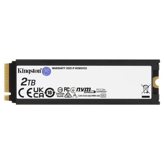 M.2 KINGSTON 2TB Renegade PCIe 4.0 NVMe SSD w/ Heatsink