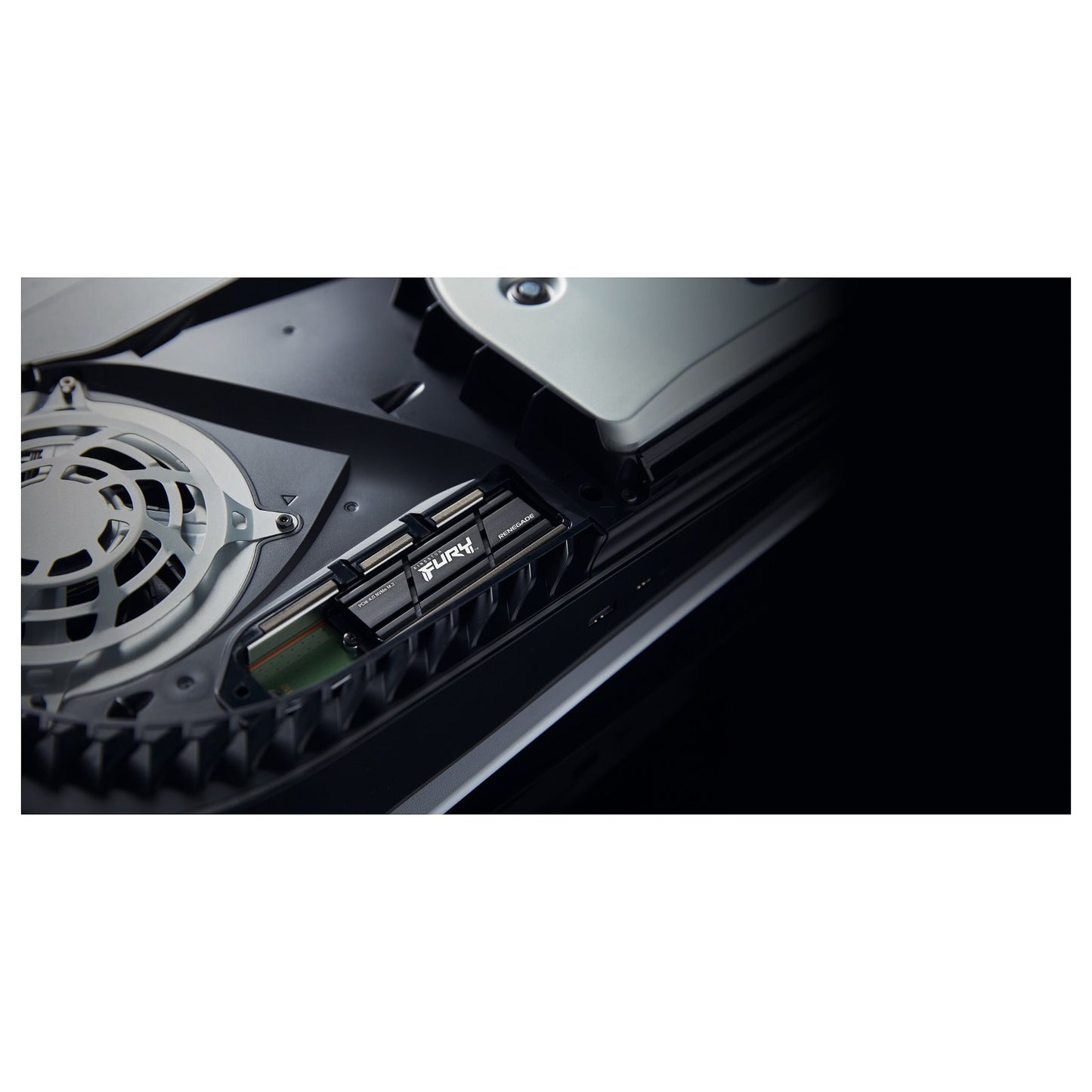 M.2 KINGSTON 2TB Renegade PCIe 4.0 NVMe SSD w/ Heatsink