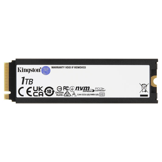 M.2 KINGSTON 1TB Renegade PCIe 4.0 NVMe SSD w/ Heatsink