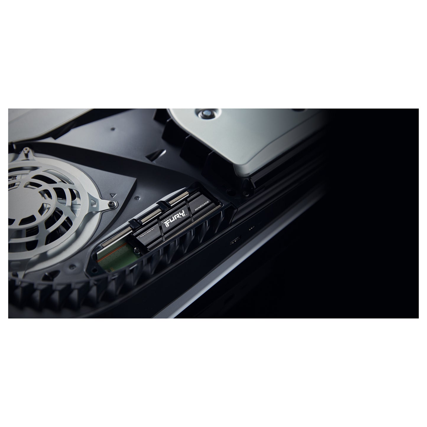 M.2 KINGSTON 1TB Renegade PCIe 4.0 NVMe SSD w/ Heatsink