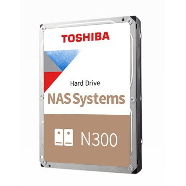 3,5" Toshiba 8.9cm 10TB SATA3 NAS N300 7200RPM intern bulk