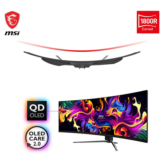 MPG 491CQPDE QD-OLED Curved Gaming Monitor 124.46cm (49"")