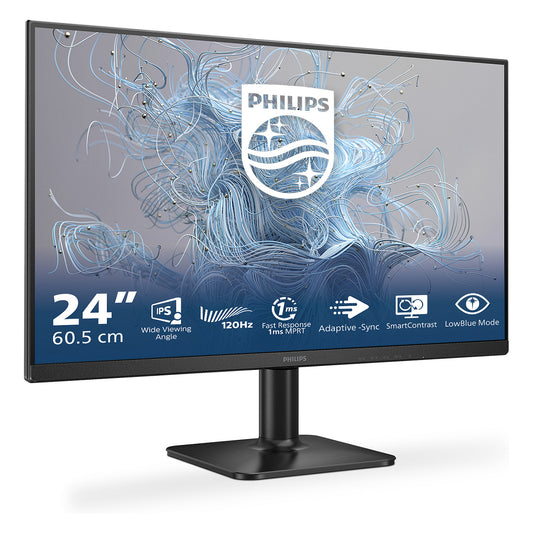 60,5cm/23,8" (1920x1080) Philips 24E2N1110/00 16:9 FHD IPS 4ms 120Hz VGA HDMI VESA Black