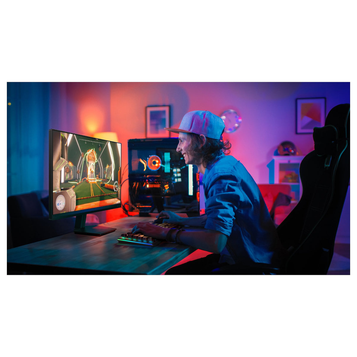 68,5cm/27" (1920x1080) Philips Evnia 27M2N3200NF/00 16:9 IPS 0,5ms 144Hz HDMI1.4 DisplayPort1.4 G-Sync HDR10 Dark Grey