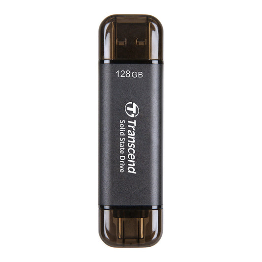 Transcend SSD ESD310C 128GB USB-C USB 3.2 Gen 2x1 black