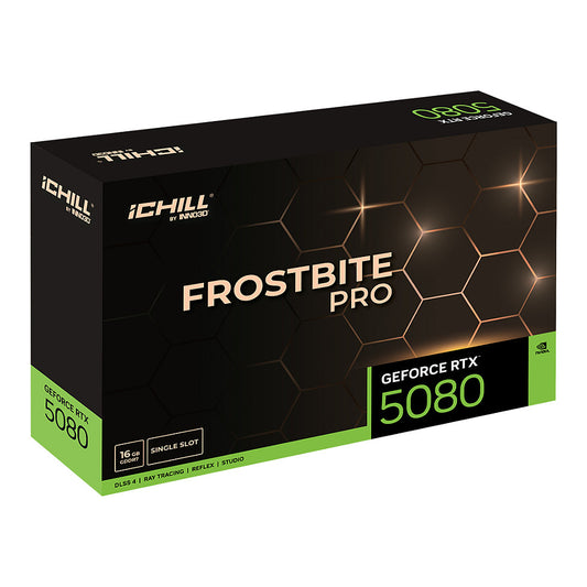 RTX 5080 16GB Inno3D iChill Frostbite Pro GDDR7 3 Fan