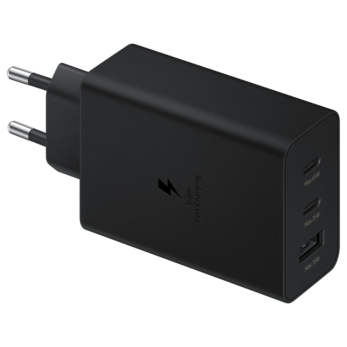 Samsung Power Adapter Trio 65W Netzteil ohne Datenkabel USB Type-C black