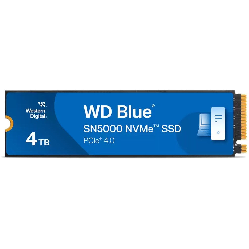 M.2 WD Blue SN5000 NVMe 4TB 2280 PCIe Gen4