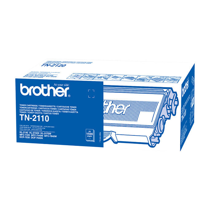 Brother Toner TN-2110 Schwarz bis zu 1.500 Seiten nach ISO 19752