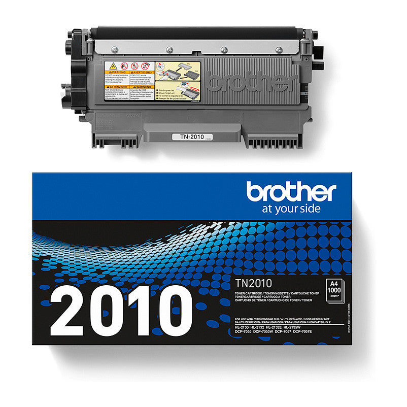 Brother Toner TN-2010 Schwarz bis zu 1.000 Seiten nach ISO 19752