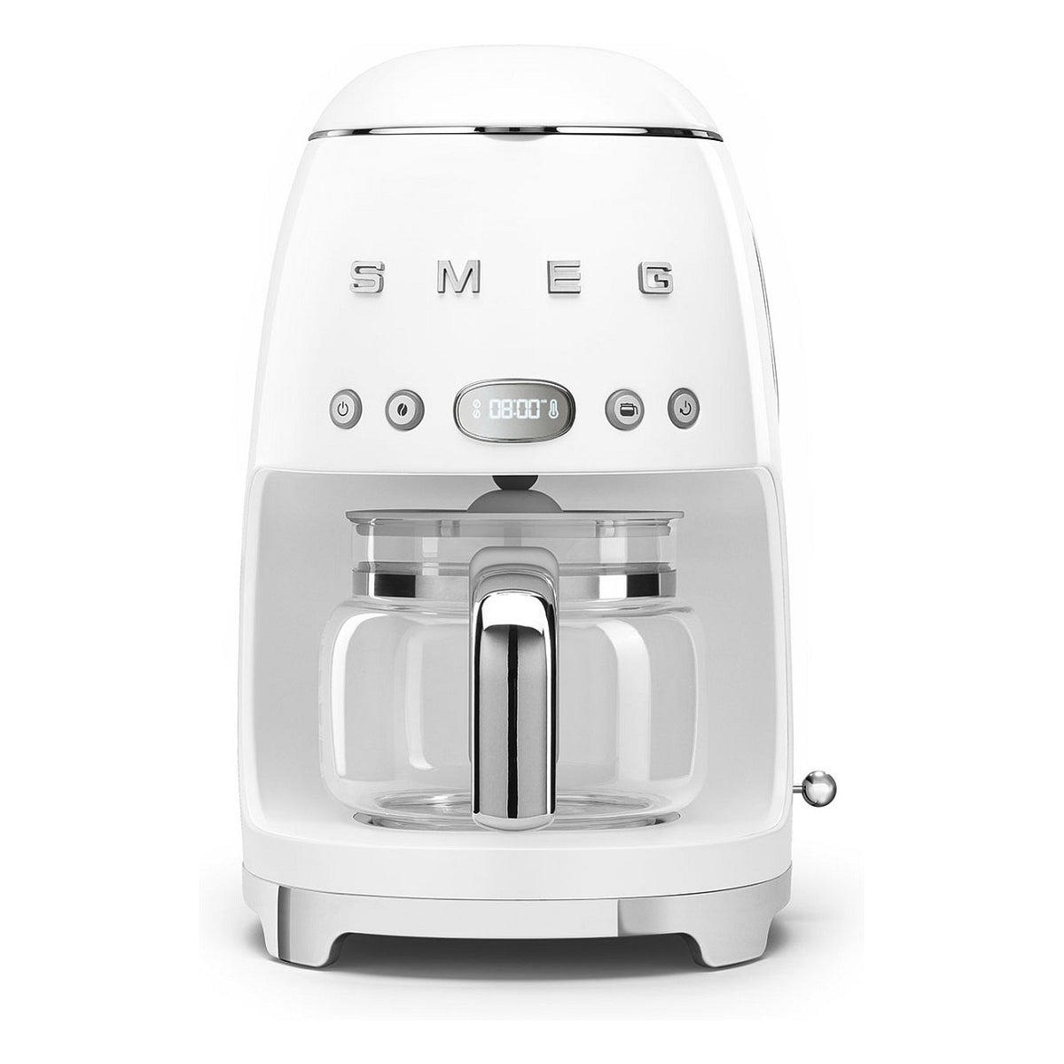 SMEG Filter-Kaffeemaschine 50s Style DCF02WHEU, weiß