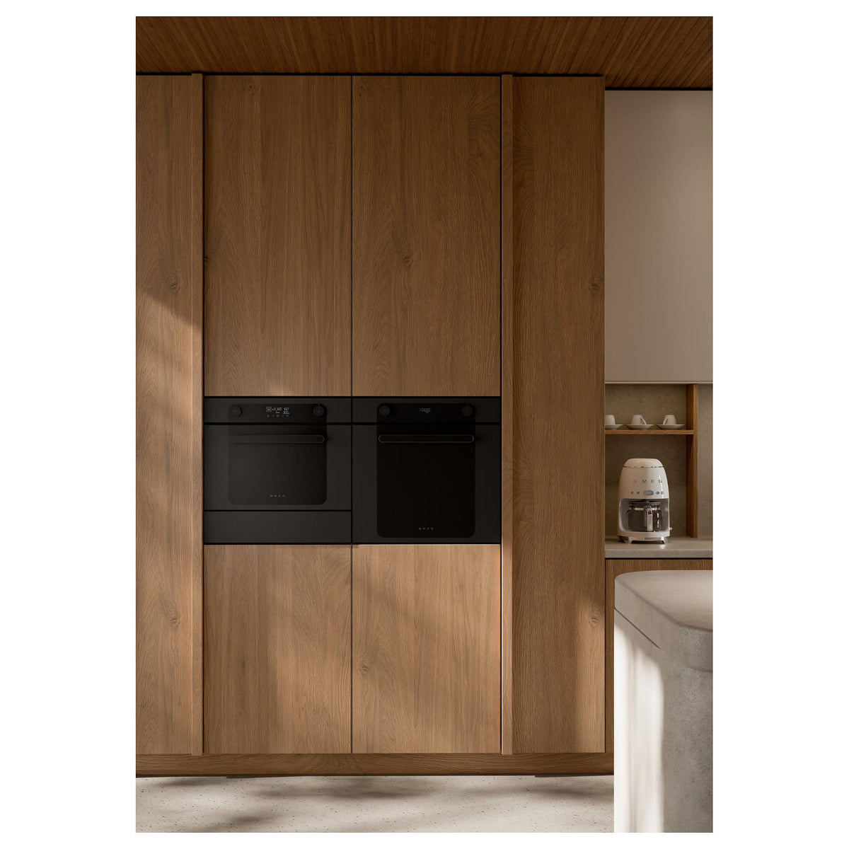 SMEG Filter-Kaffeemaschine 50s Style DCF02WHEU, weiß