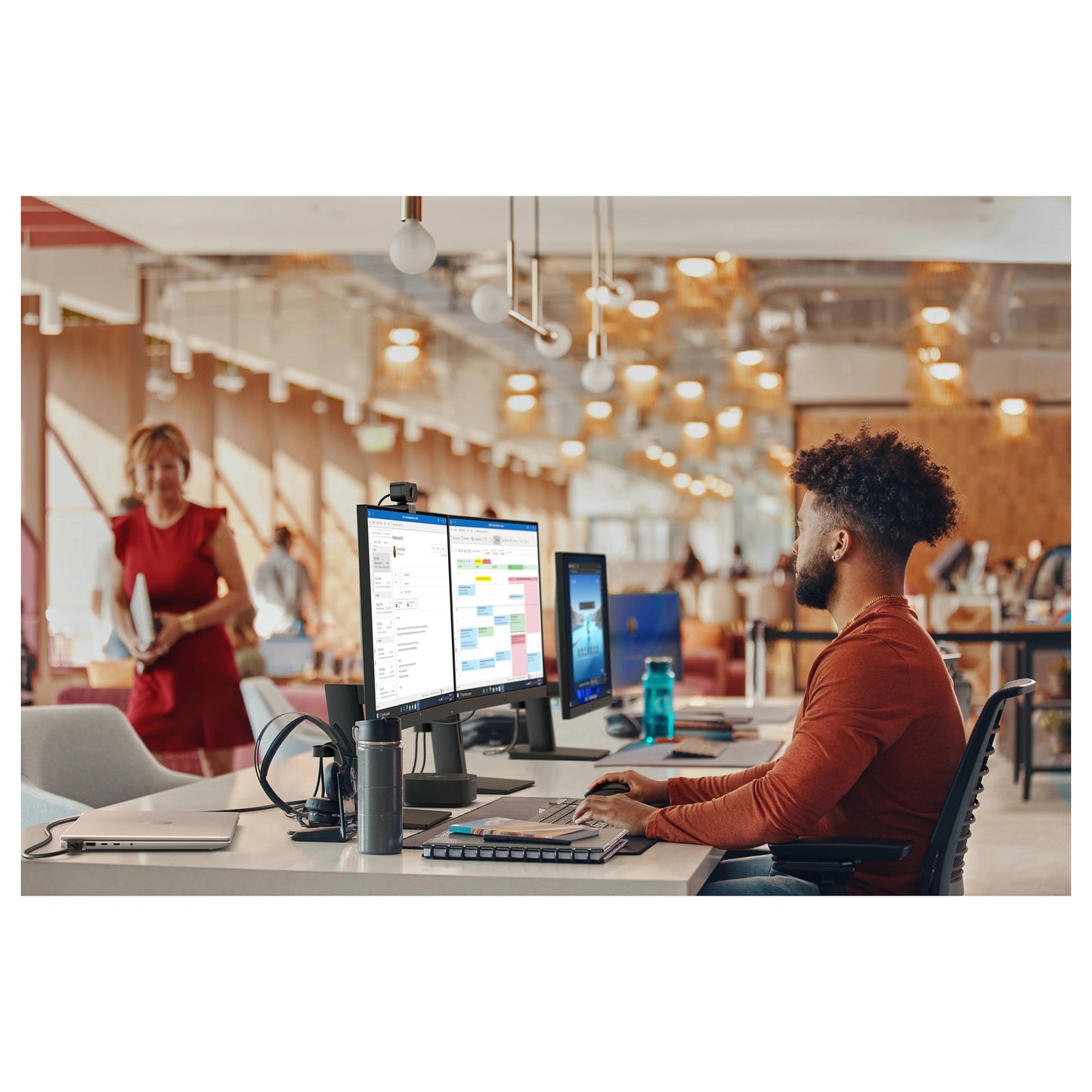 60,5cm/23,8" (1920x1080) HP 324ph Series 3 Pro 100 Hz IPS 5ms HDMI VGA DP LS Blackl FHD Monitor 100Hz 16:9 HDMI VGA DP - 324p