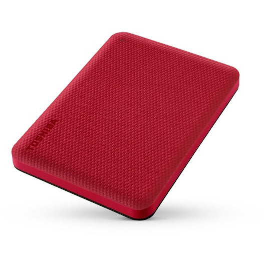 Toshiba Storage Canvio Advance 1 TB, Externe Festplatte (rot, Micro-USB-B 3.2 Gen 1 (5 Gbit/s))