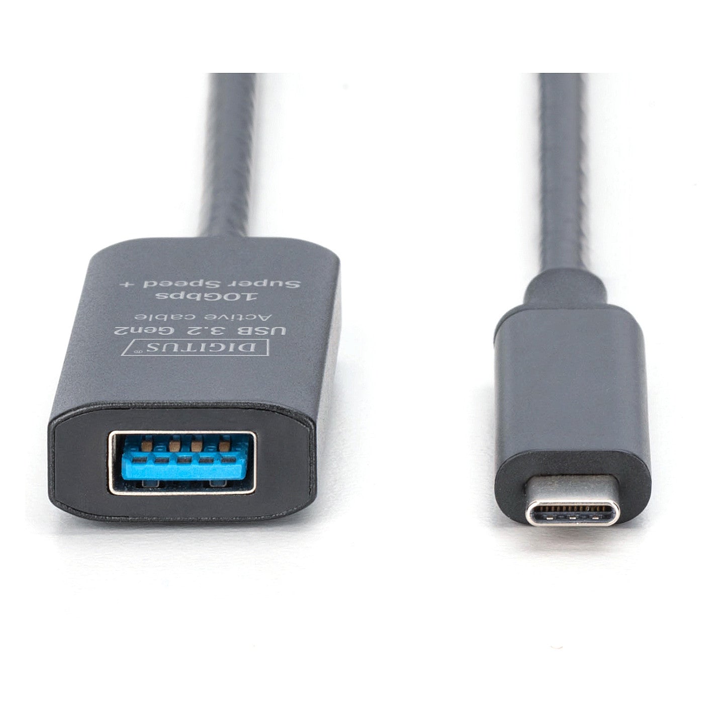 DIGITUS Verlängerungskabel USB-C->USB-A St./Bu. 10G 5,00m