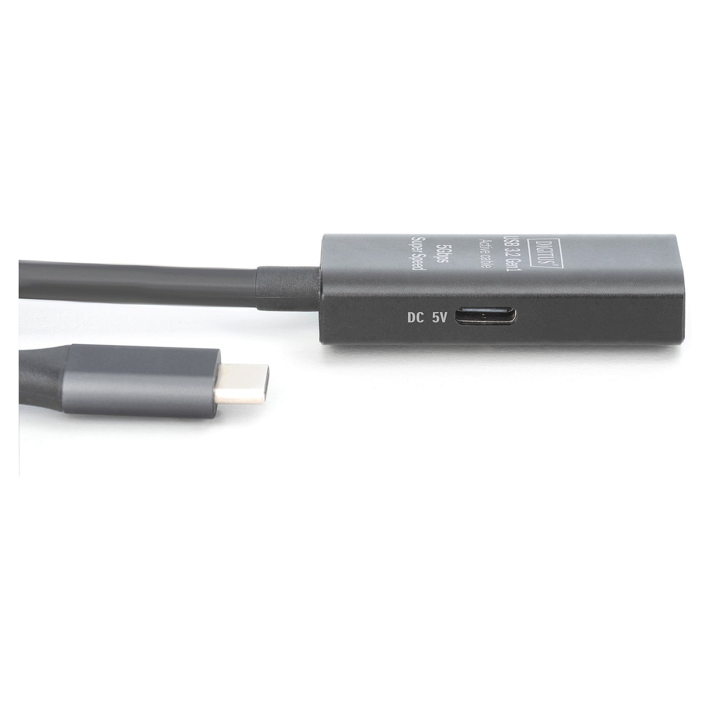 DIGITUS Verlängerungskabel USB-C->USB-A St./Bu. 5G 5,00m