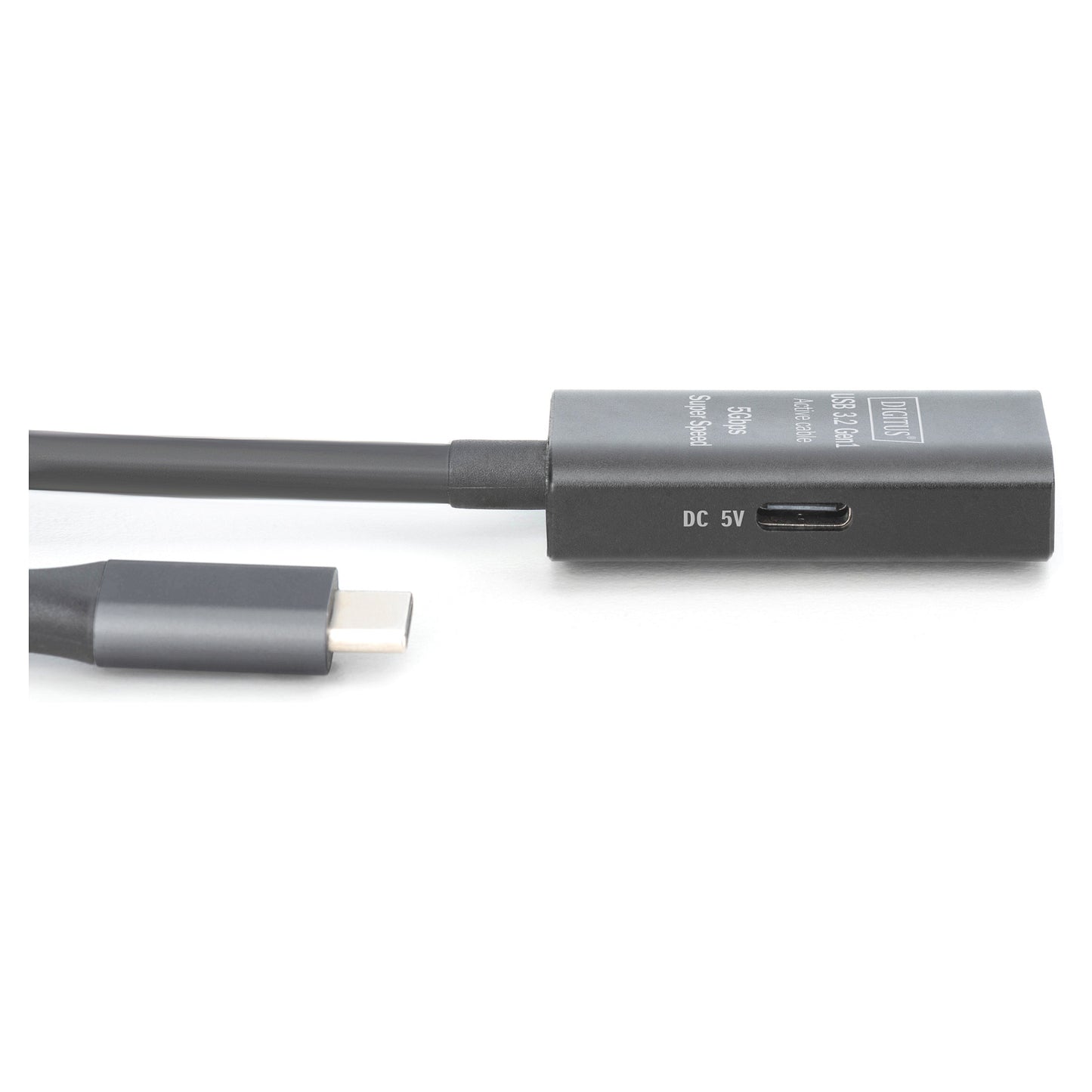 DIGITUS Verlängerungskabel USB-C->USB-C St./Bu. 5G 5,00m