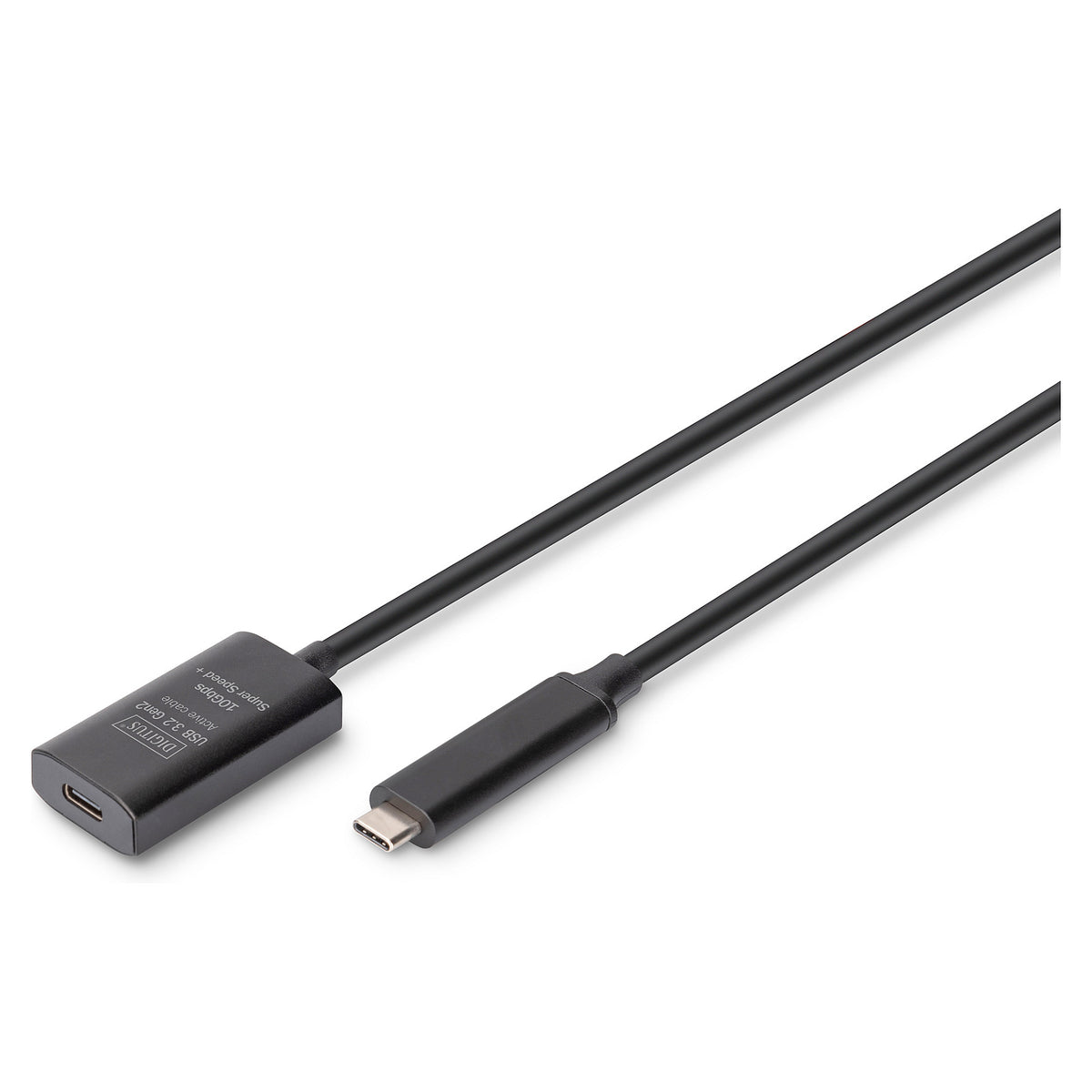 DIGITUS Verlängerungskabel USB-C->USB-C St./Bu. 10G 5,00m