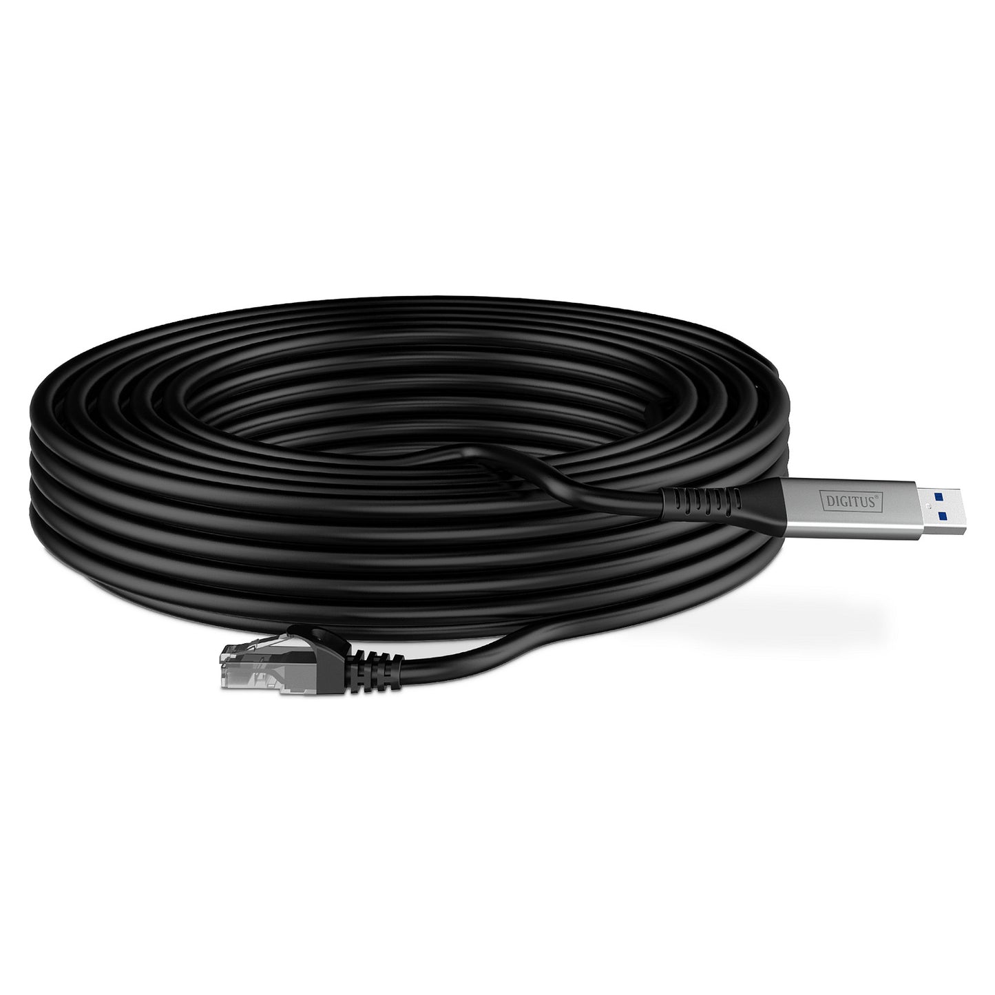 DIGITUS USB 3.2.RJ45 Ethernet Kabel 1Gbit/s 15 m