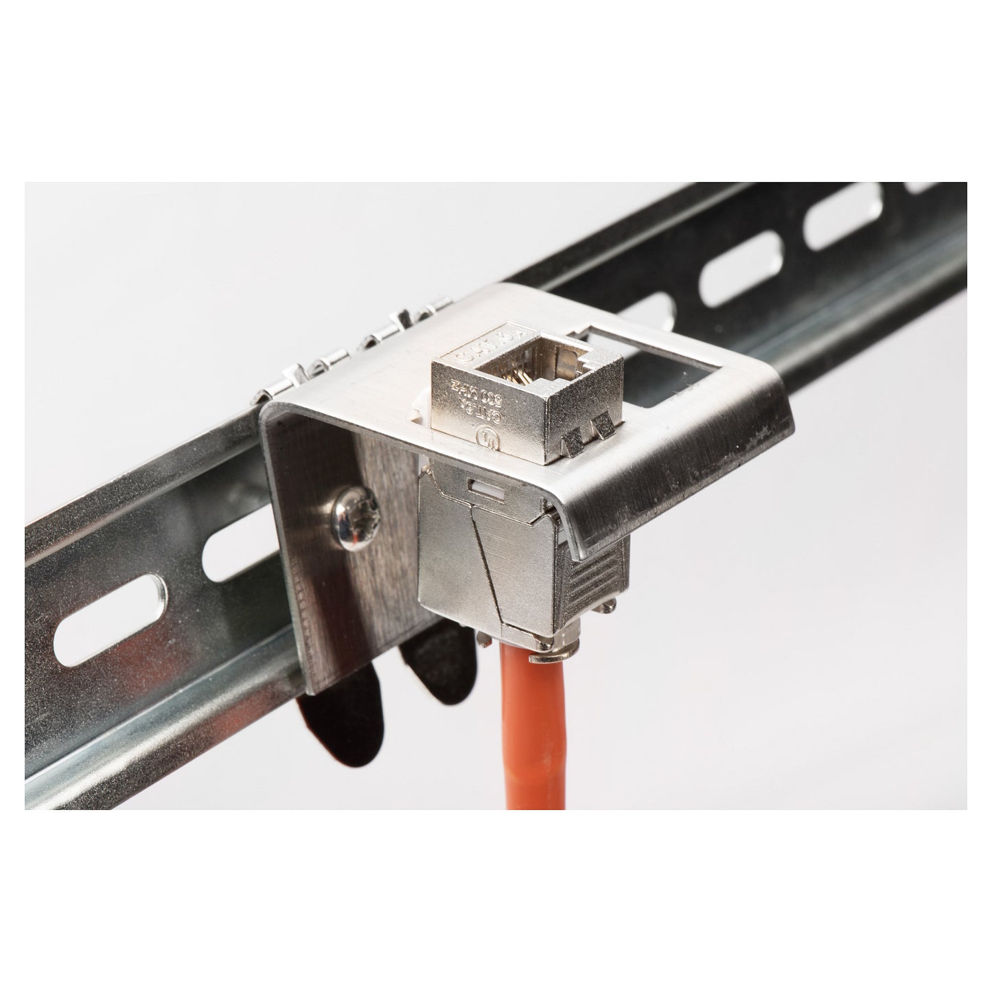 DIGITUS Hutschienenadapter für 1x Keystone Module