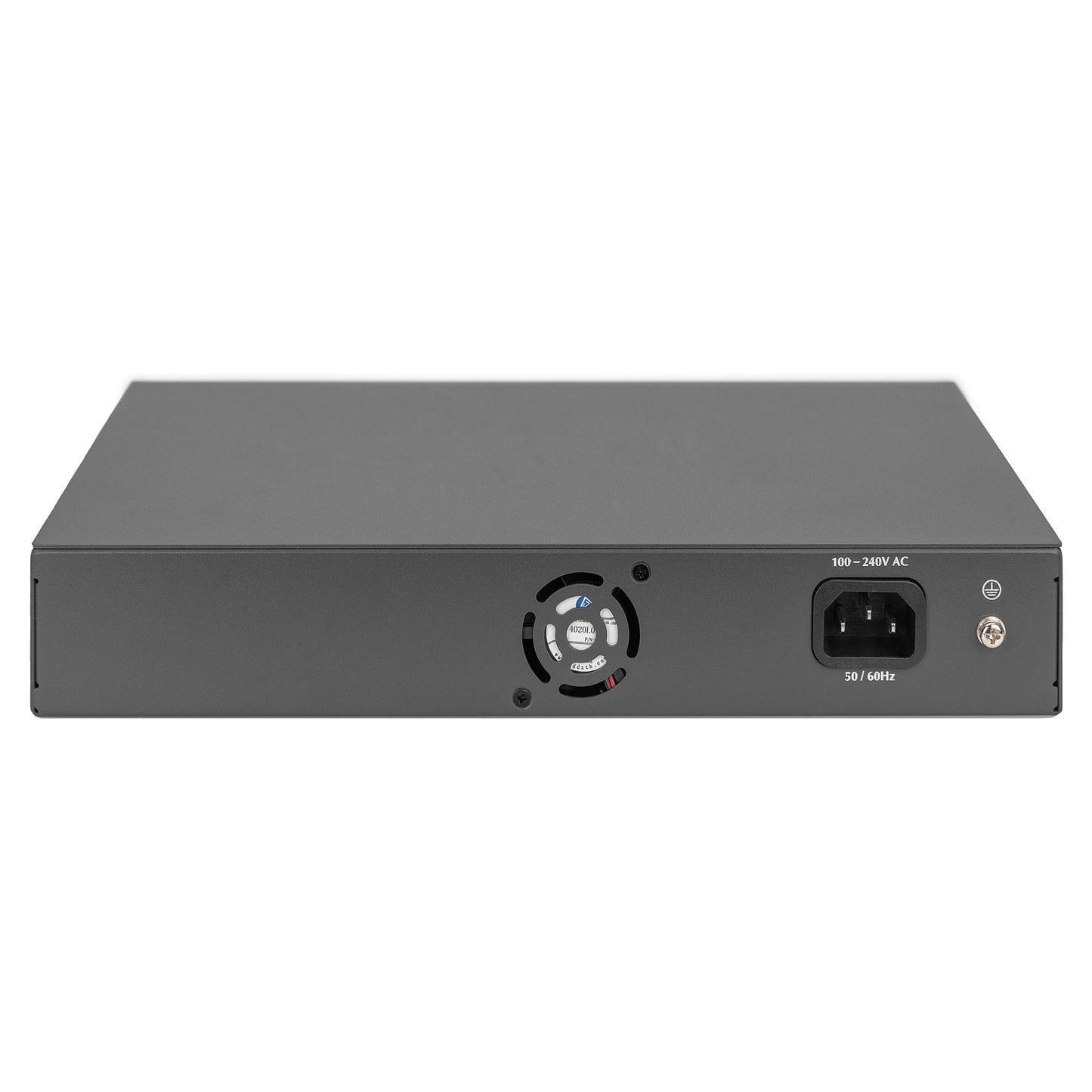 DIGITUS Switch 16-Port 10/100 32W PoE schwarz