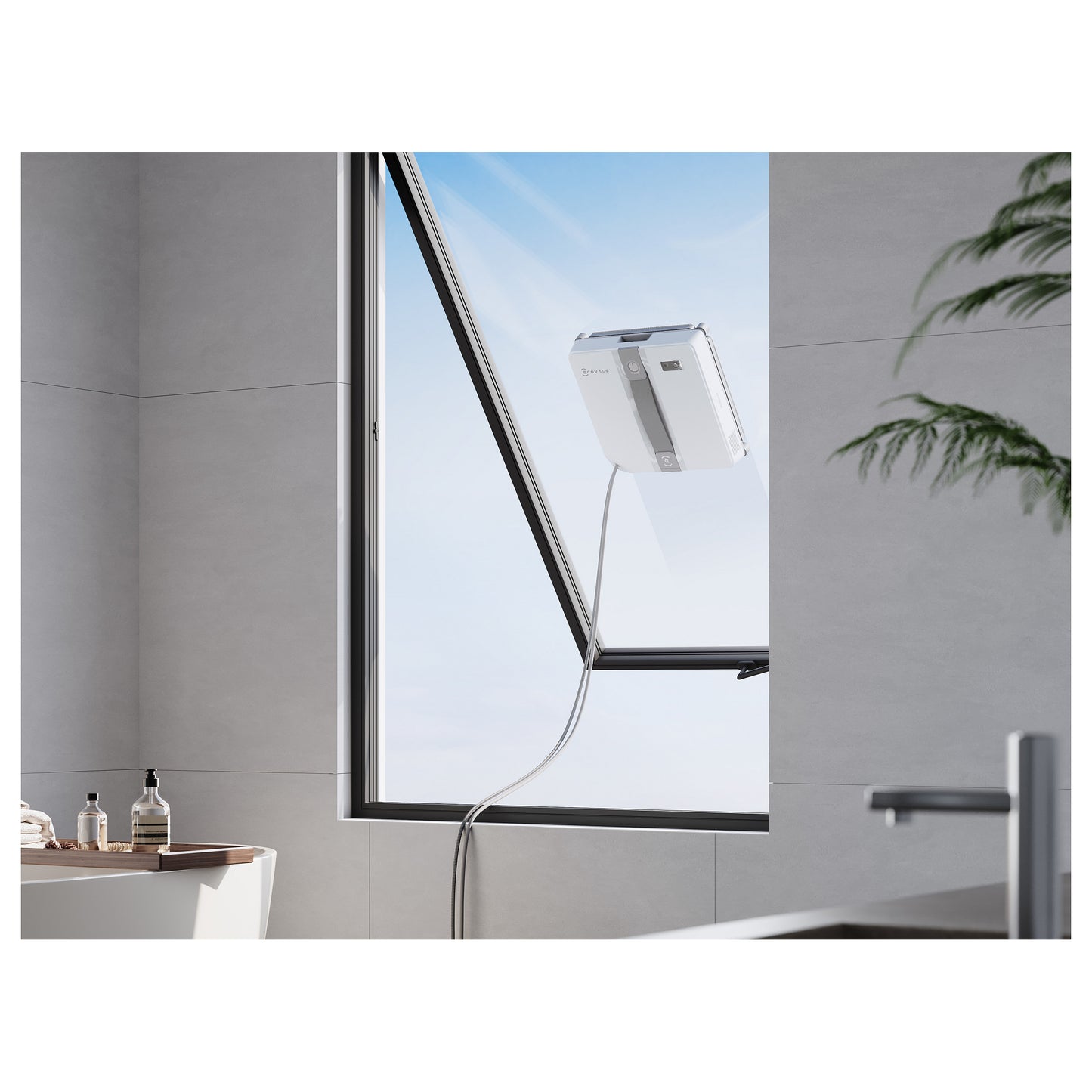 ECOVACS WINBOT Mini Fensterputzroboter grau