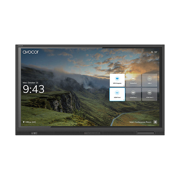 AVOCOR E Serie AVE-7540 190cm 75''/3840x2160/DP/HDMI/USB/TOUCH