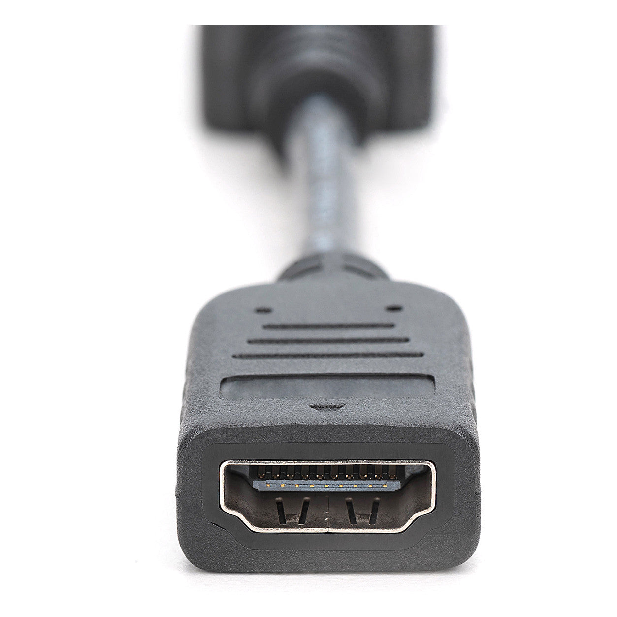DIGITUS DisplayPort -> HDMI Adapter/Konverter, 0,15m, schw.