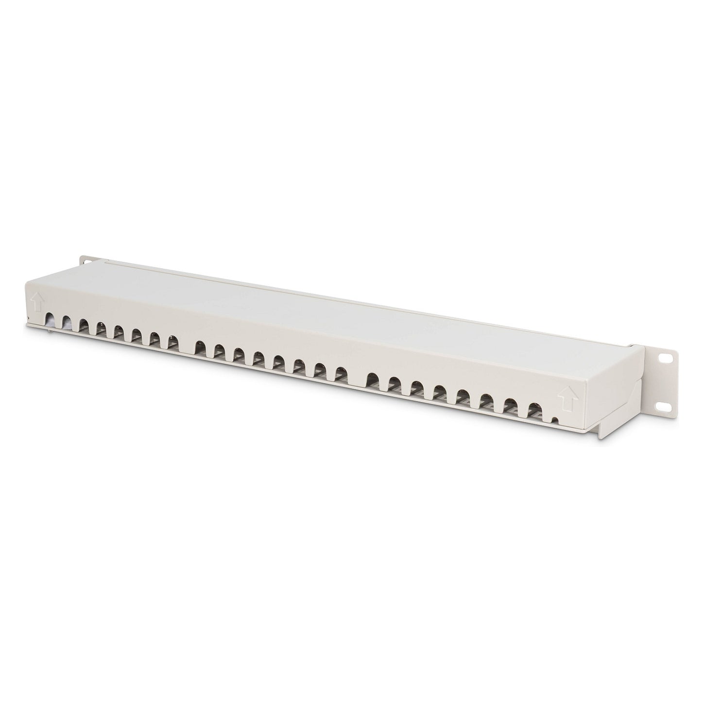 DIGITUS Patchpanel 1HE 24-Port Cat6 geschirmt grau