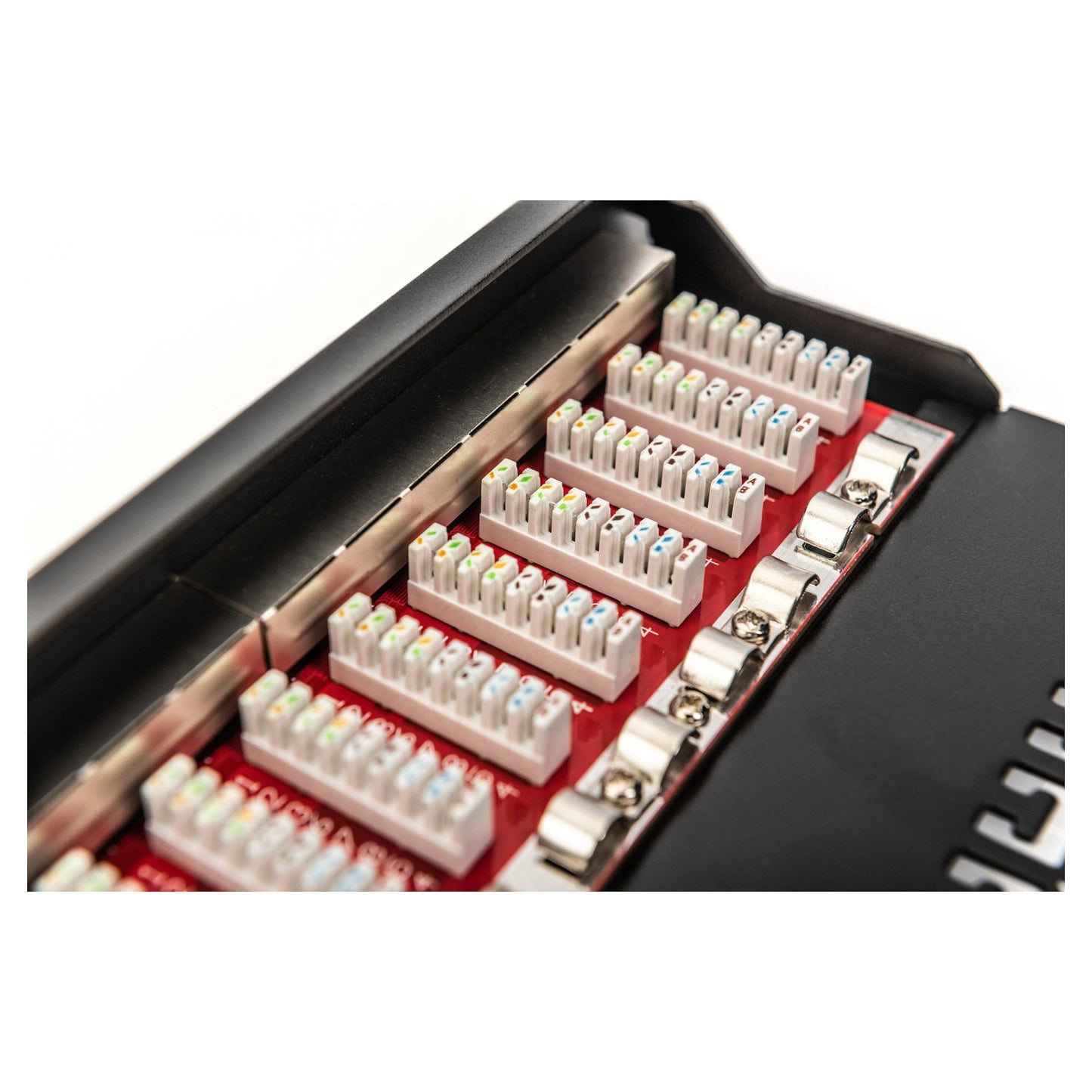 DIGITUS Cat.6A Patch Panel, geschirmt, 12-Port, 10",schwarz