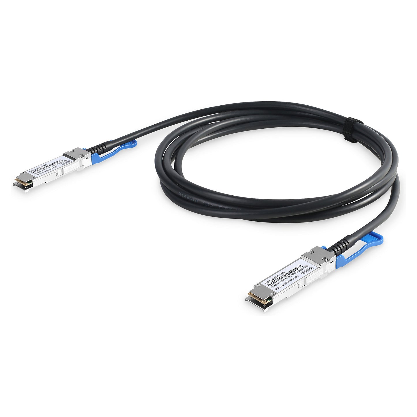 Kabel QSFP28 100G DAC 1.0m schwarz AWG 30