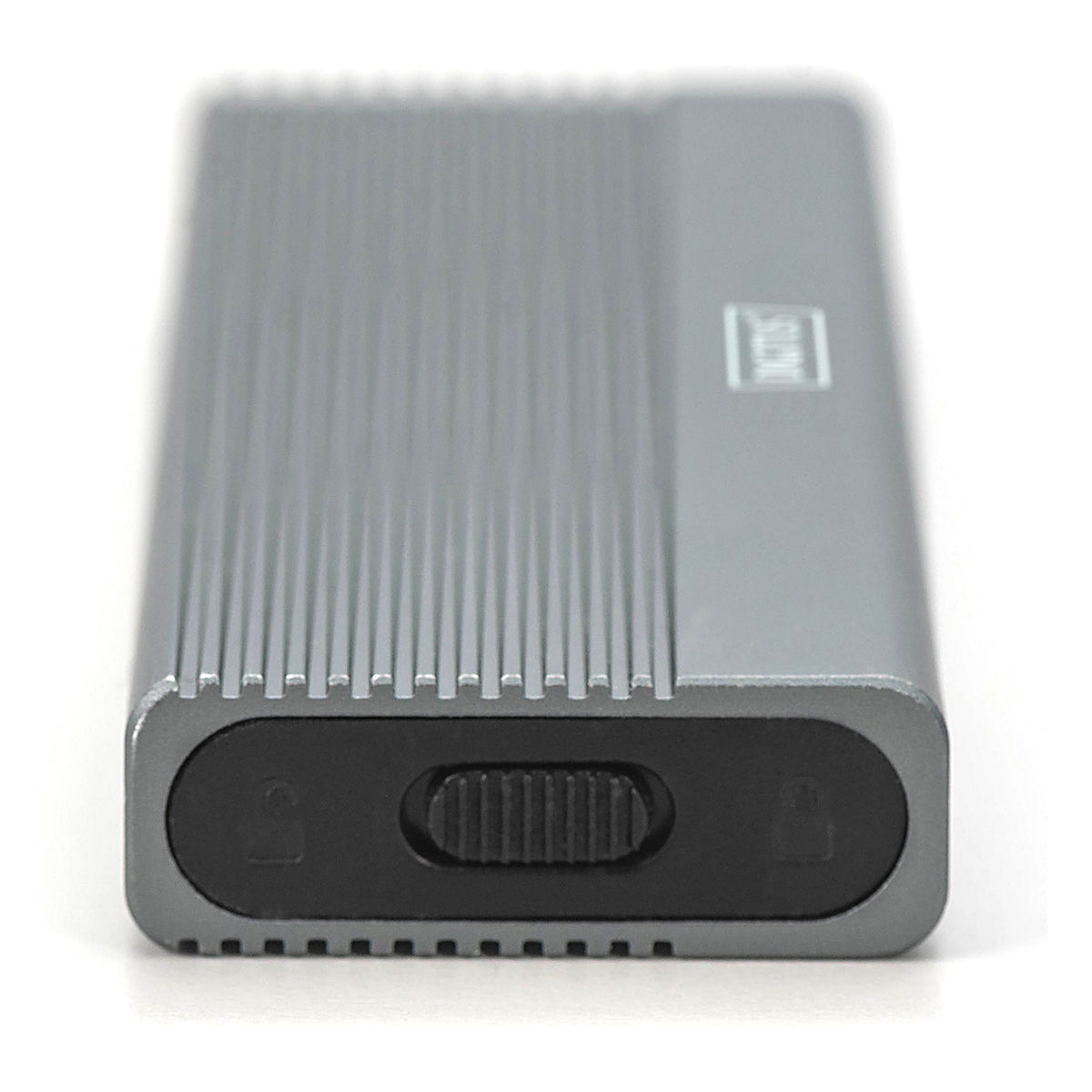 DIGITUS Gehäuse USB 3.1 Gen2 SSD M2 NVMe + SATAIII Alu