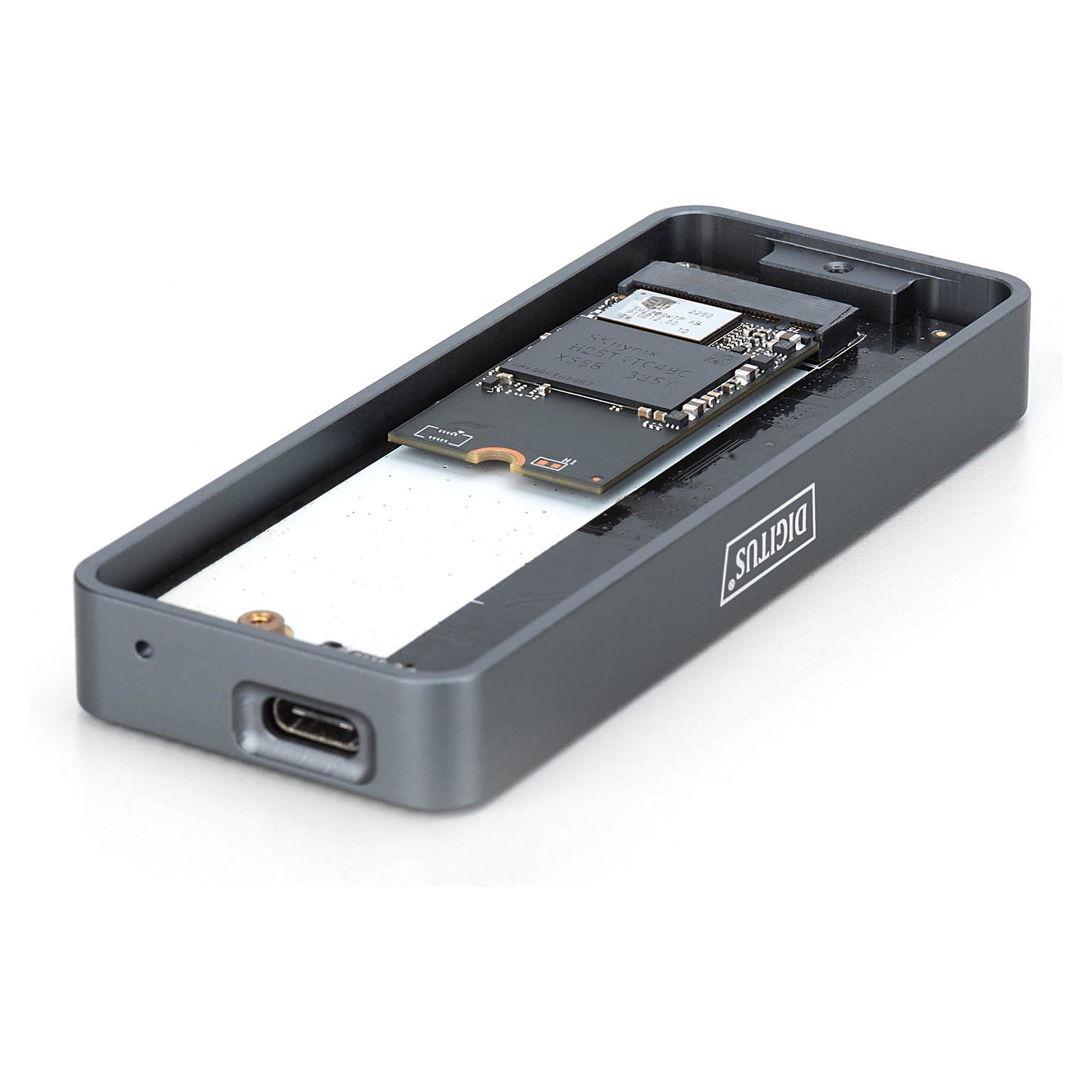 DIGITUS USB M.2 Festplattengehäuse, SSD, inkl. Montagemater.