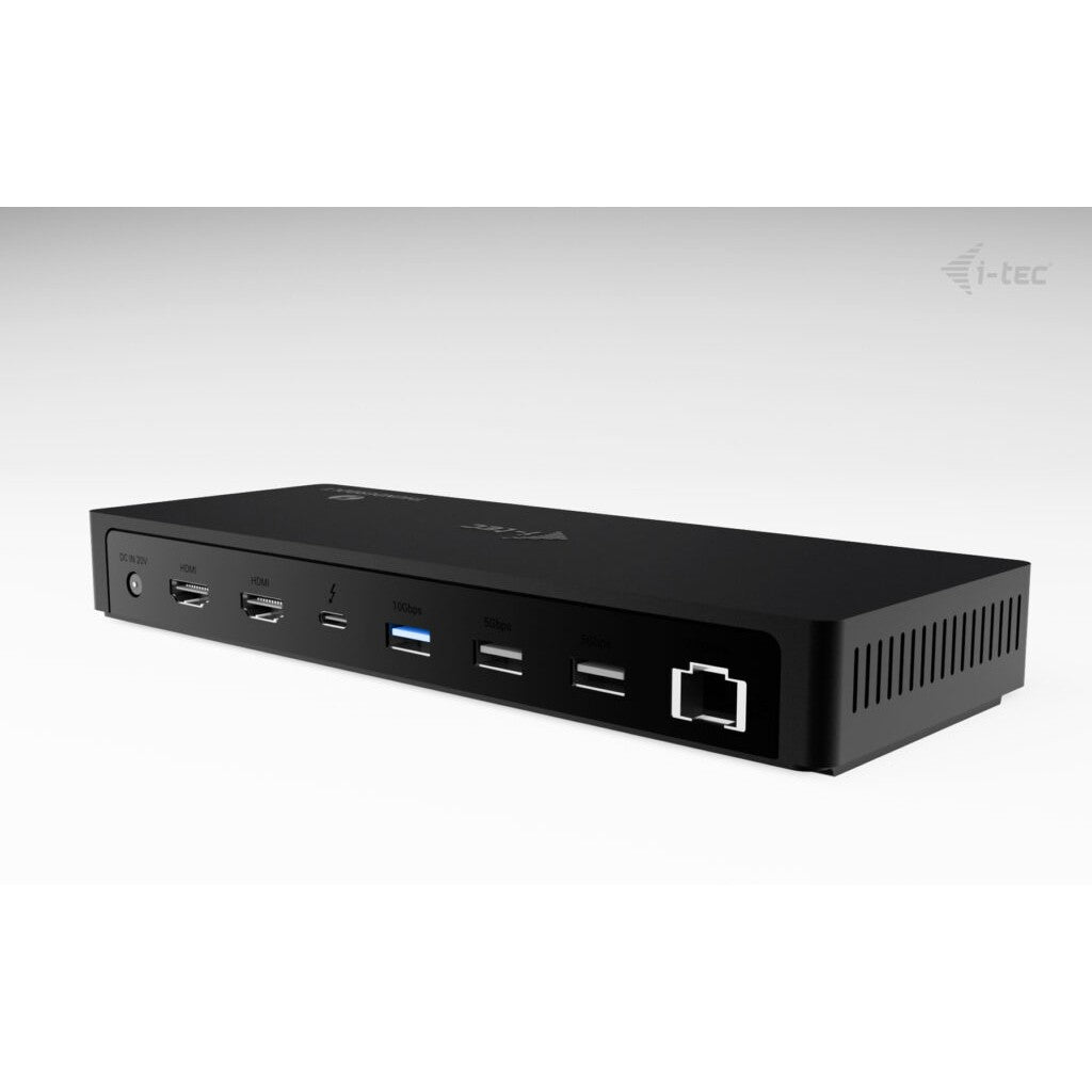 I-TEC Thunderbolt4 3xDisplay DS 2xHDMI 1xTB3 1x2.5GLAN 1xUSB-C Gen2 2xUSB-A Gen2 2xUSB