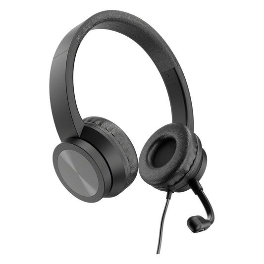CONCEPTRONIC Headset USB-A Mikro,int.Bed.Stereo 2.0m sw