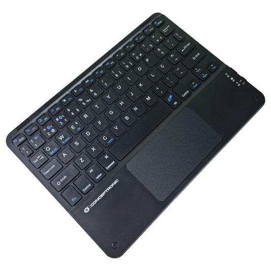 CONCEPTRONIC Wireless Tastatur, Layout portug. 10" schwarz
