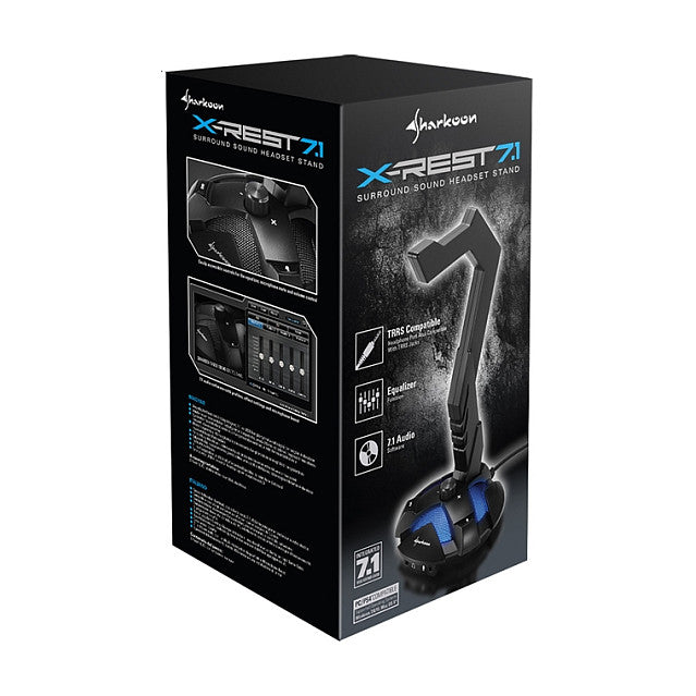Sharkoon X-Rest 7.1 Headset Stnder (schwarz)