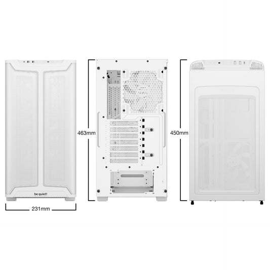 Midi be quiet! Pure Base 501 DX White